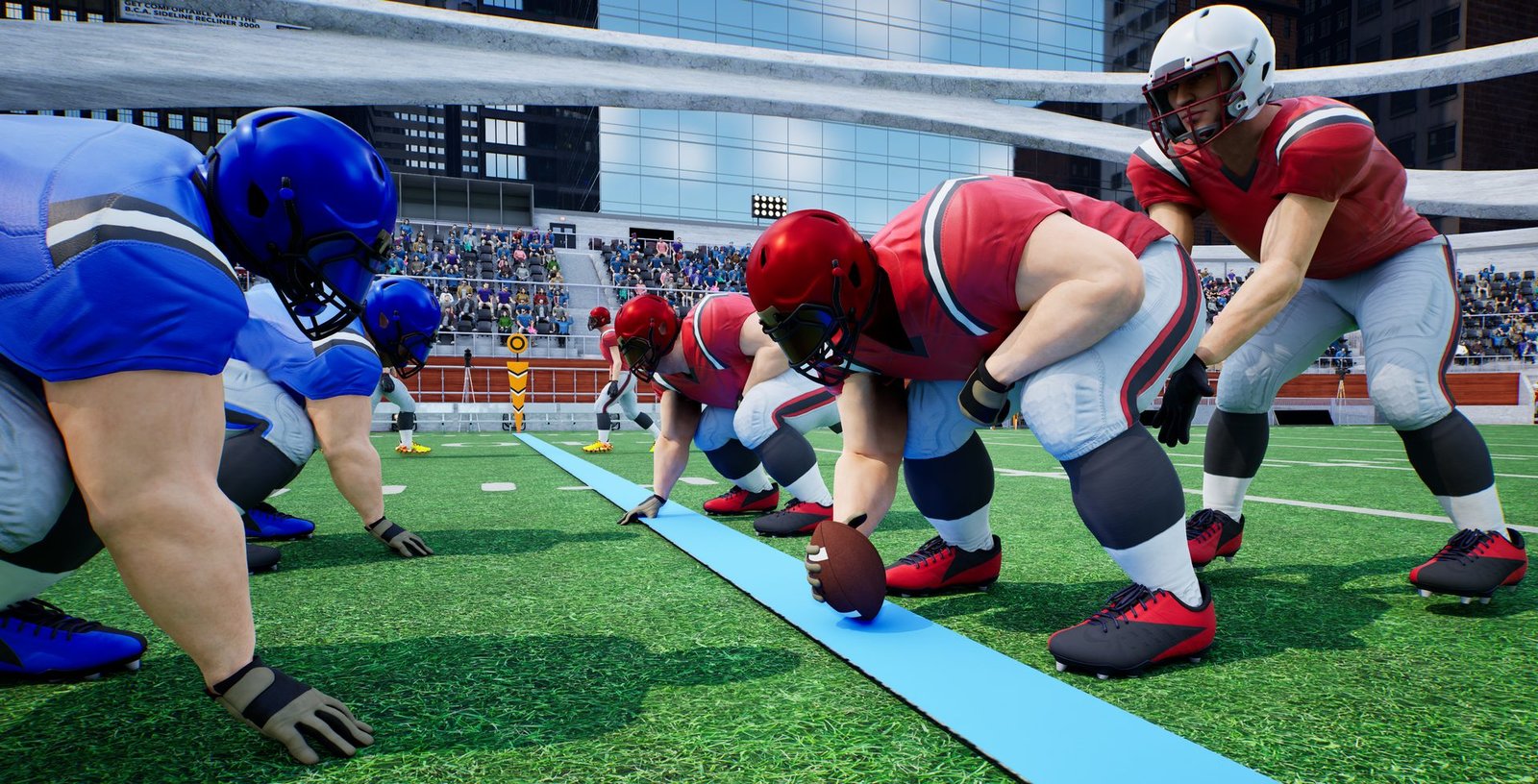 The Endzone — 5v5 multiplayer American football gameplay